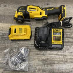 AS-IS DEWALT ATOMIC 20V MAX Cordless Brushless Oscillating Multi Tool Kit