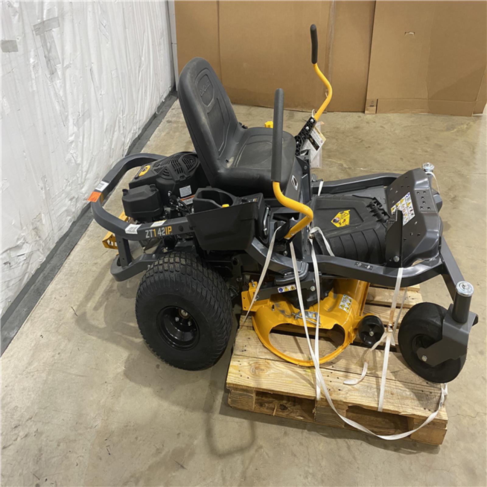 Houston Location AS IS - Cub Cadet ZT1 42E Ultima Lithium Ion 42 Riding Mower