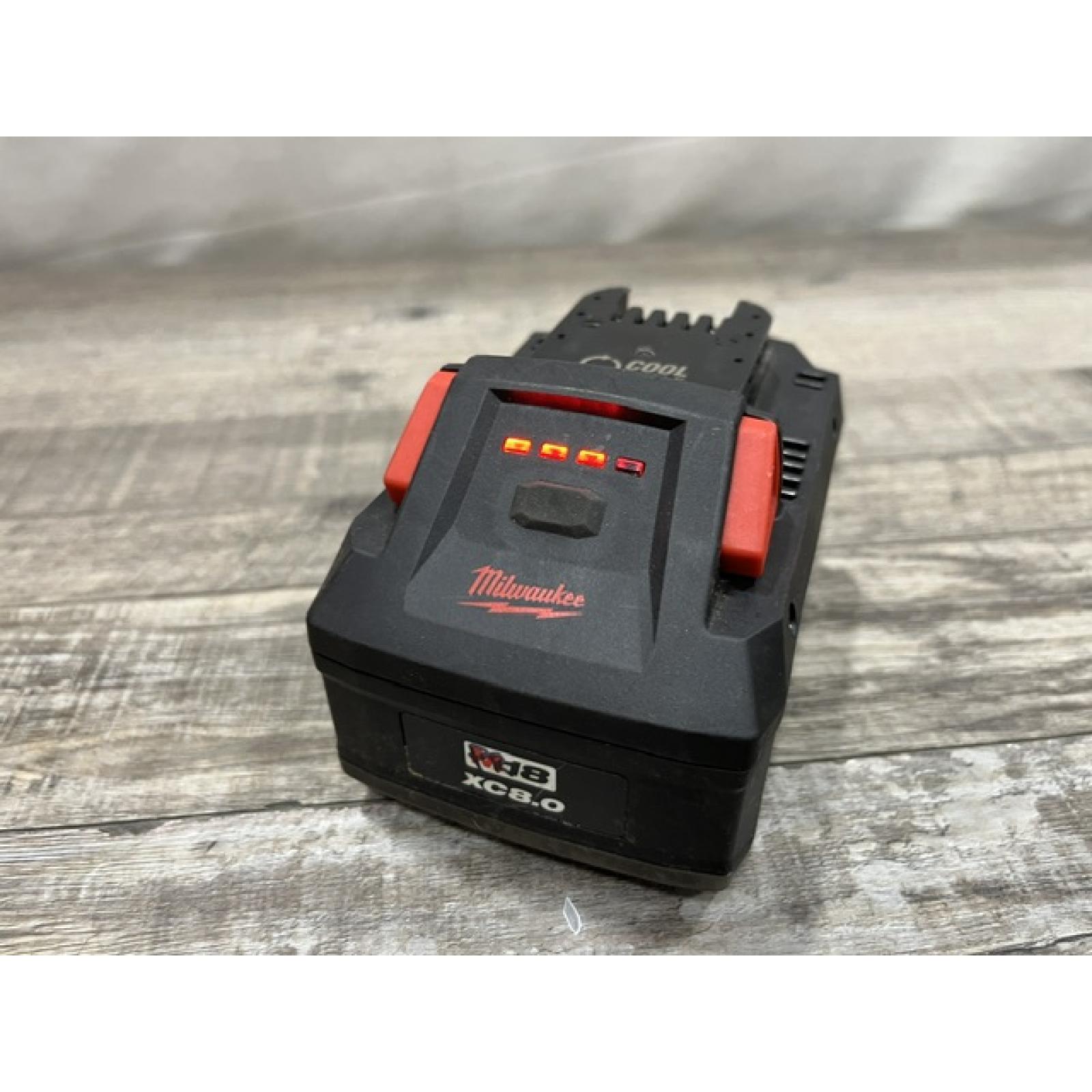 AS-IS Milwaukee 18V Lithium-Ion REDLITHIUM FORGE XC 8.0 Ah Battery Pack