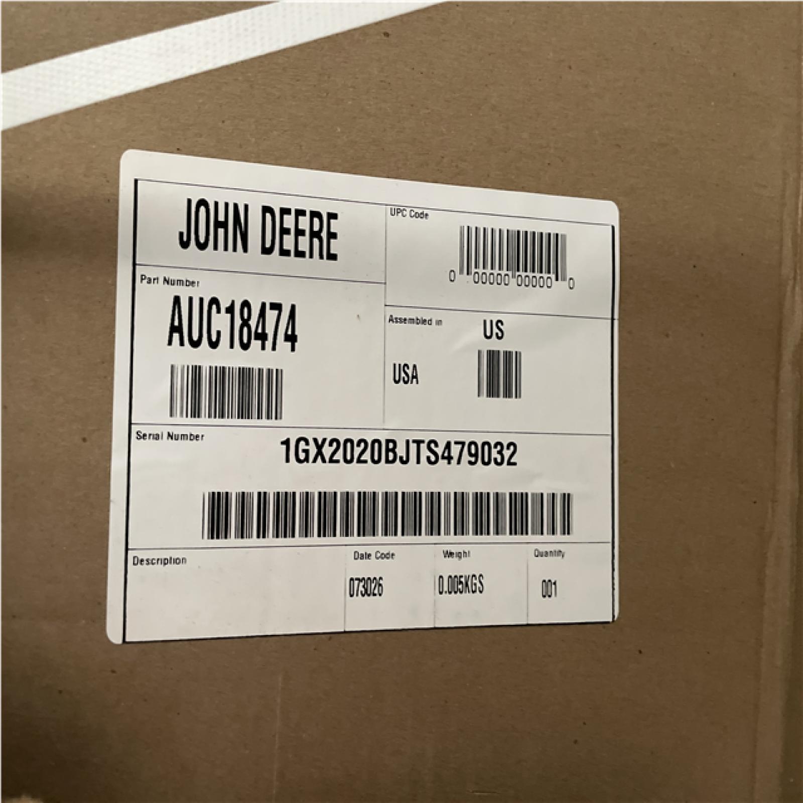 DALLAS LOCATION - AS - IS JOHN DEERE Zero-Turn Mower 42 in. 6.5 Bushel Twin Bagger for Z300 Series