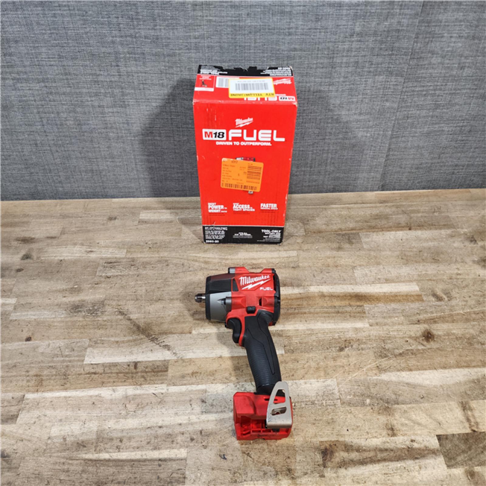 HOUSTON LOCATION - AS-IS Milwaukee FUEL GEN-2 18V Lithium-Ion Mid Torque Brushless Cordless 3/8 in. Impact Wrench with Friction Ring (Tool-Only)