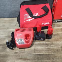 HOUSTON LOCATION - AS-IS Milwaukee 3497-22 12V Brushless Hammer Drill and Impact Driver Combo Kit