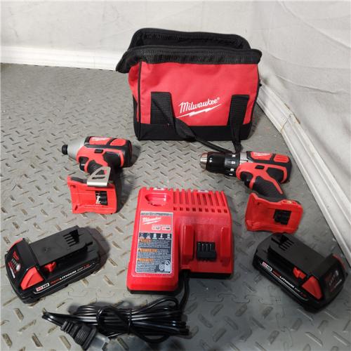 HOUSTON Location-AS-IS-Milwaukee 2691-22 - M18 18V 2-Tool Combo Kit APPEARS IN NEW! Condition