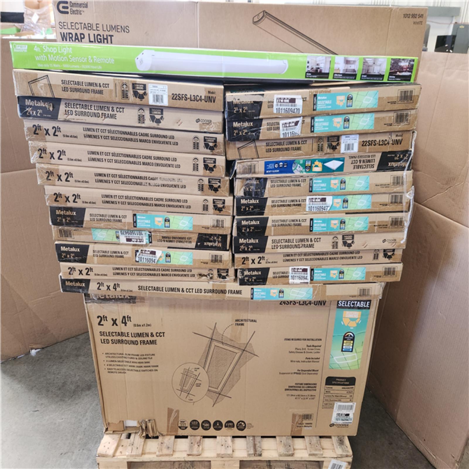 Phoenix AS-IS .Com Home Improvement Pallet Lighting