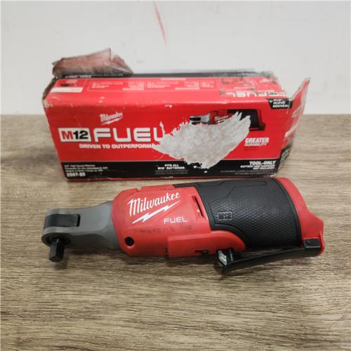 Phoenix Location Good Condition Milwaukee M12 FUEL 12-Volt Lithium-Ion Brushless Cordless High Speed 3/8 in. Ratchet (Tool-Only) 2567-20