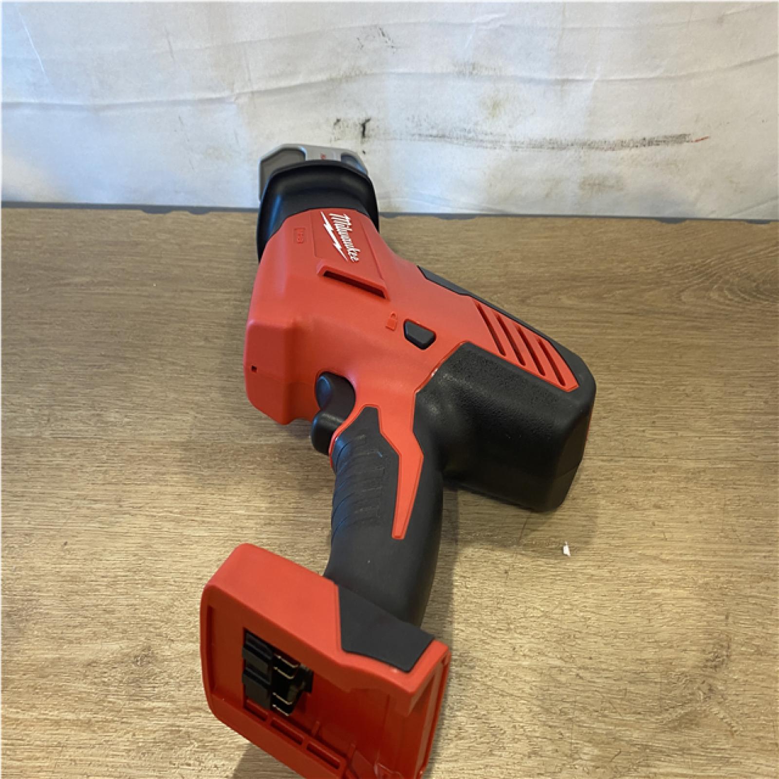 AS-IS  Milwaukee 18V Lithium-Ion Cordless HACKZALL Reciprocating Saw (Tool-Only)