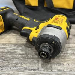 AS-IS DEWALT Atomic 20V Max Lithium-Ion Brushless Cordless Compact 1/4 in. Impact Driver Kit