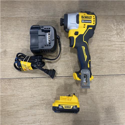 AS-IS DEWALT Atomic 20V Max Lithium-Ion Brushless Cordless Compact 1/4 in. Impact Driver Kit