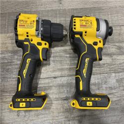 AS-IS DEWALT ATOMIC 20-Volt MAX Lithium-Ion Cordless Combo Kit