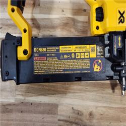 HOUSTON LOCATION - AS-IS DEWALT 20V MAX XR Lithium-Ion Electric Cordless 18-Gauge Brad Nailer (Tool Only)