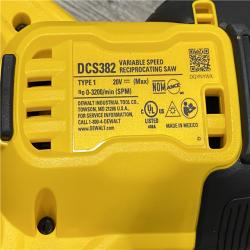 AS-IS DEWALT 20V MAX XR Cordless Brushless Reciprocating Saw (Tool Only)