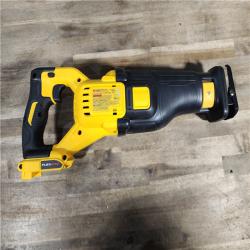 HOUSTON LOCATION - AS-IS FLEXVOLT 60V MAX Cordless Brushless Reciprocating Saw with (1) FLEXVOLT 6.0Ah Battery