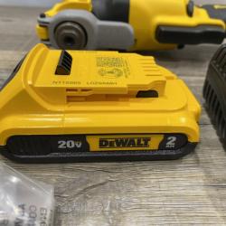 AS-IS DEWALT 20V MAX XR Cordless Brushless 3-Speed Oscillating Multi Tool Kit