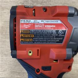 AS-IS Milwaukee FUEL 12V Lithium-Ion Brushless Cordless Stubby 3/8 in. Impact Wrench (Tool-Only)