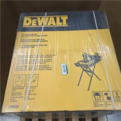 CALIFORNIA AS-IS DeWalt High Capacity Wet Tile Saw w/ Stand