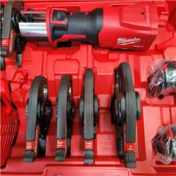CALIFORNIA AS-IS MILWAUKEE BRUSHLESS  M18 FORCE LOGIC PRESS TOOL KIT