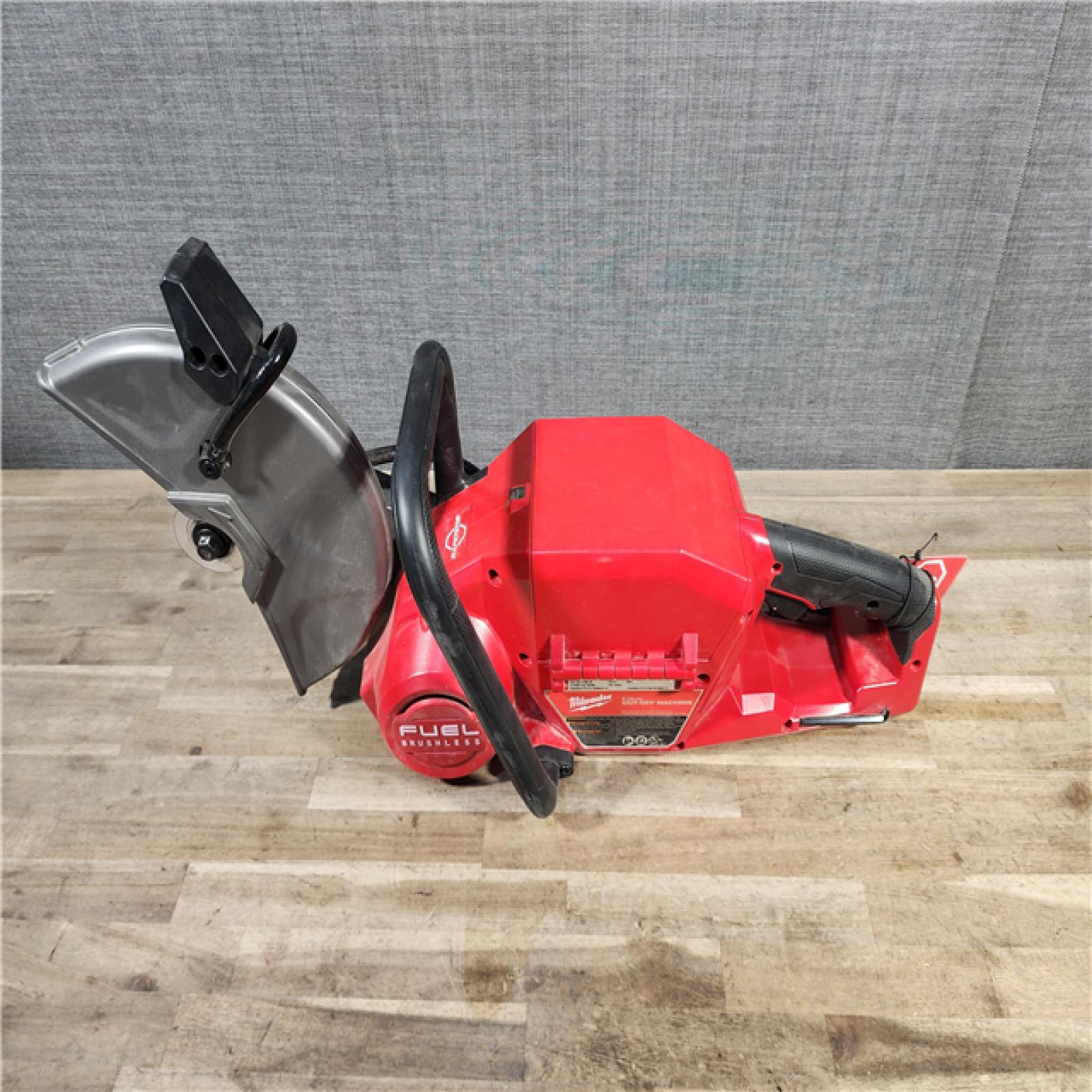 HOUSTON LOCATION - AS-IS Milwaukee M18 FUEL 9 Cut-Off Saw with ONE-KEY (TOOL ONLY)