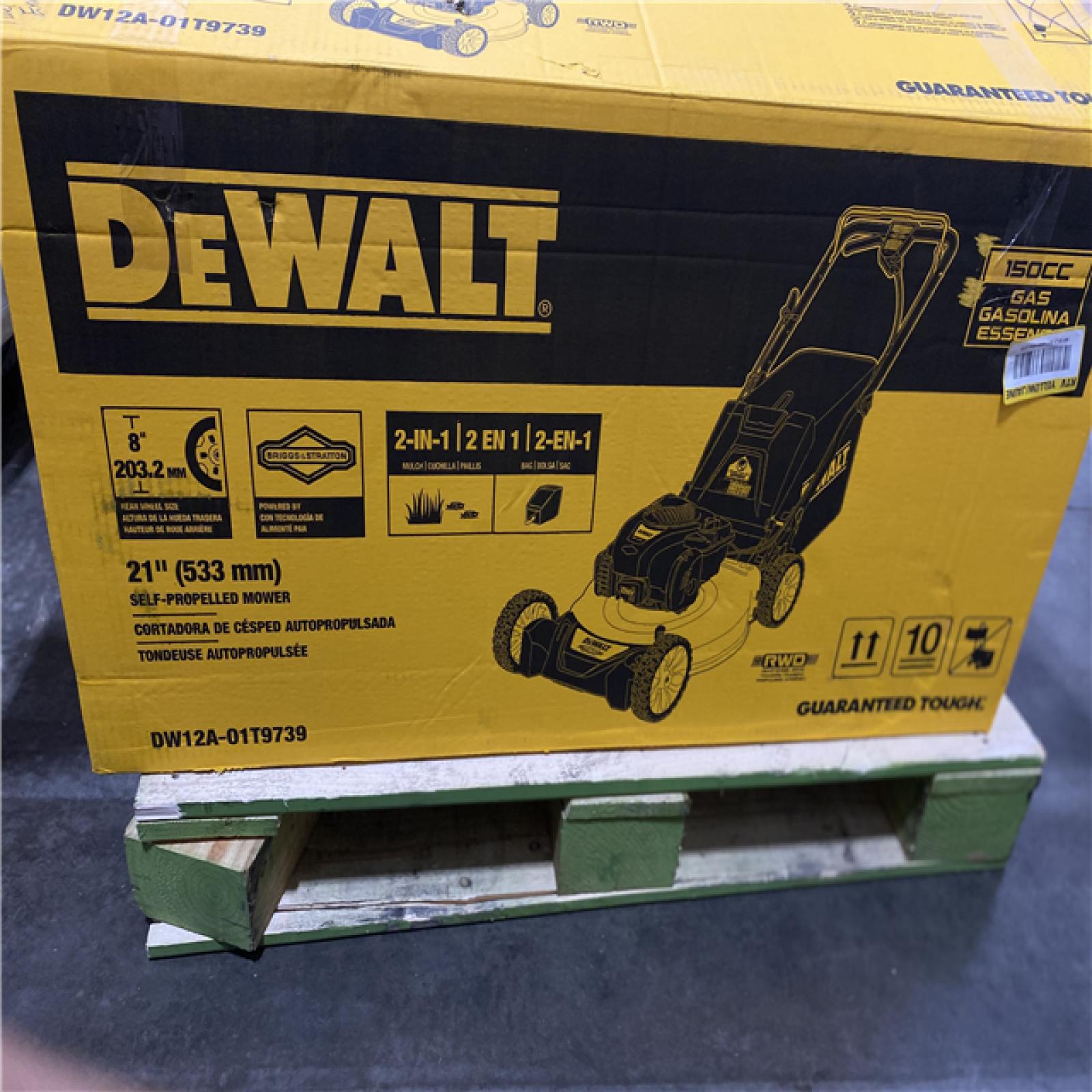 Dallas Location - As-Is DEWALT 21 in. 150cc Gas Lawn Mower