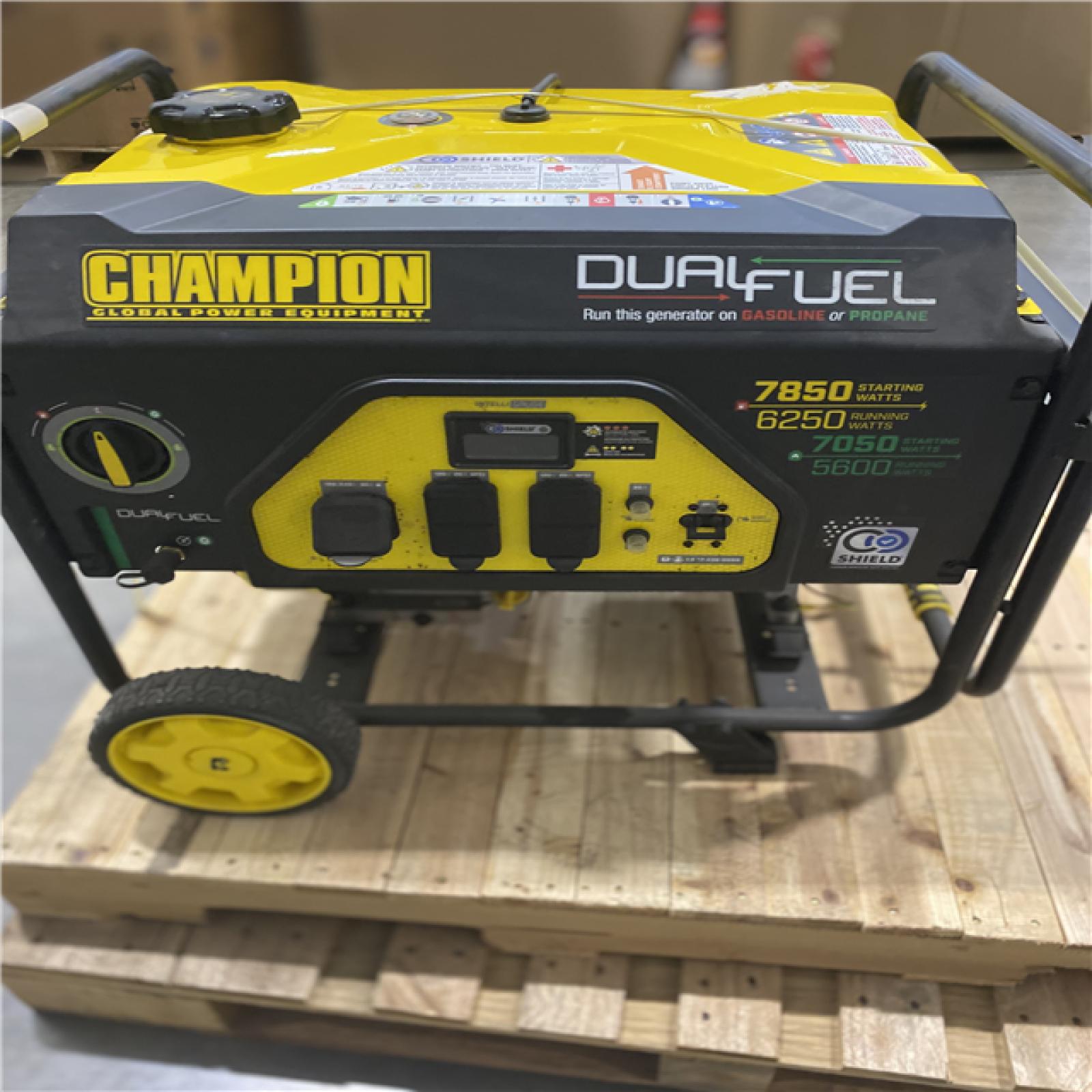 Dallas Location - As-Is 6250-WattGas Portable Generator
