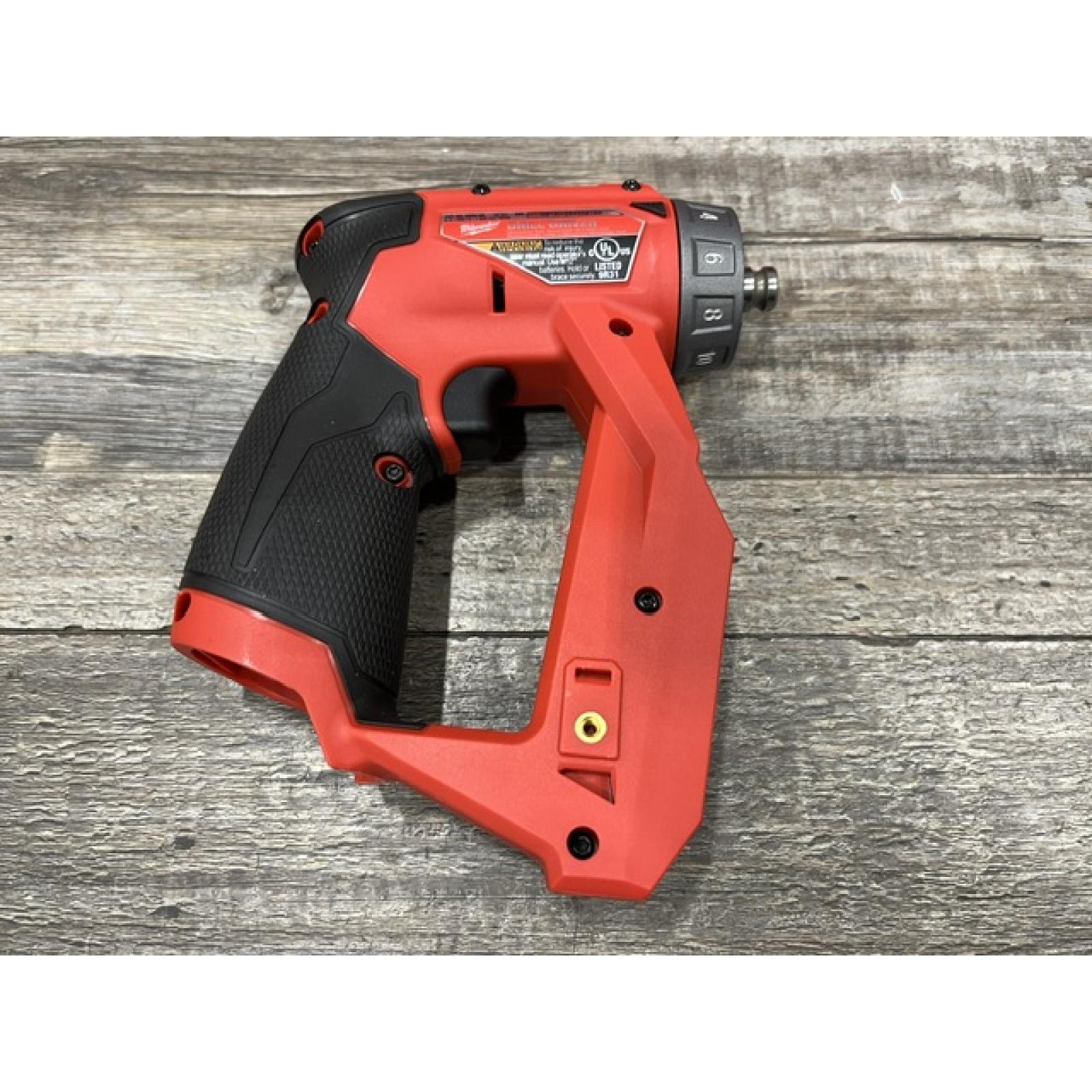 AS-IS Milwaukee  FUEL 12V Lithium-Ion Brushless Cordless 4-in-1 Installation 3/8 in. Drill Driver Kit