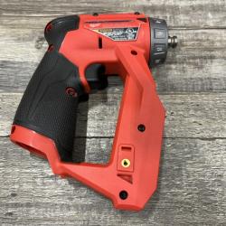 AS-IS Milwaukee  FUEL 12V Lithium-Ion Brushless Cordless 4-in-1 Installation 3/8 in. Drill Driver Kit