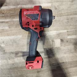 HOUSTON LOCATION - AS-IS Milwaukee M18 1/2 in. Cordless Brushless High Torque Impact Wrench Kit (Battery & Charger)