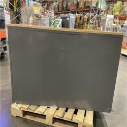 DALLAS LOCATION - Husky Tool Storage 52 in. W x 25 in. D Standard Duty Gloss Gray Mobile Workbench Tool Chest