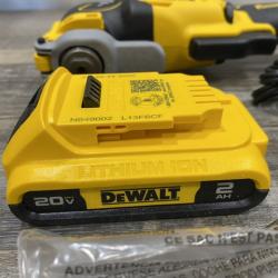 AS-IS DEWALT 20V MAX XR Cordless Brushless 3-Speed Oscillating Multi Tool Kit