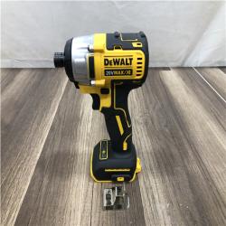 AS-IS DEWALT 20-Volt Maximum XR Cordless Brushless 1/4 in. 3-Speed Impact Driver (Tool-Only)