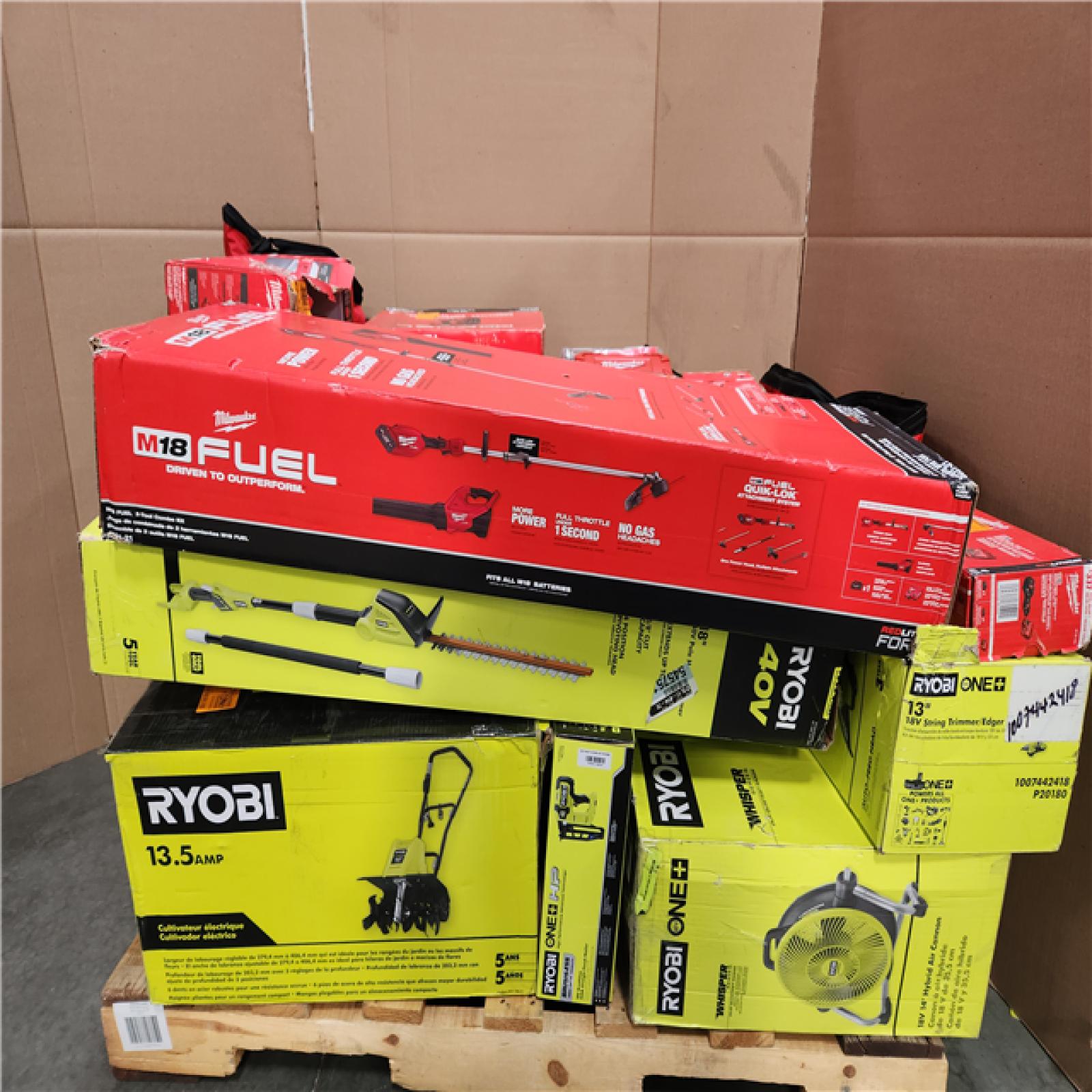 CALIFORNIA AS -IS  TOOL PALLET