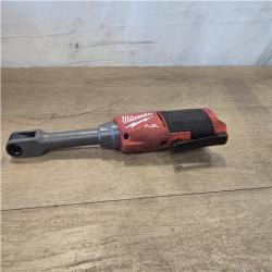 AS-IS Milwaukee FUEL 12V Lithium-Ion Brushless Cordless 1/4 in - 3/8 in Extended Ratchet (Tool-Only)