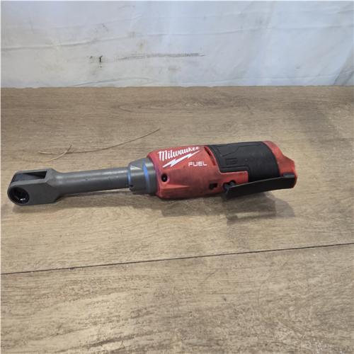 AS-IS Milwaukee FUEL 12V Lithium-Ion Brushless Cordless 1/4 in - 3/8 in Extended Ratchet (Tool-Only)