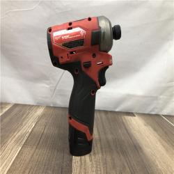 AS-IS Milwaukee FUEL SURGE 12V Lithium-Ion Brushless Cordless 1/4 in. Hex Impact Driver Compact Kit