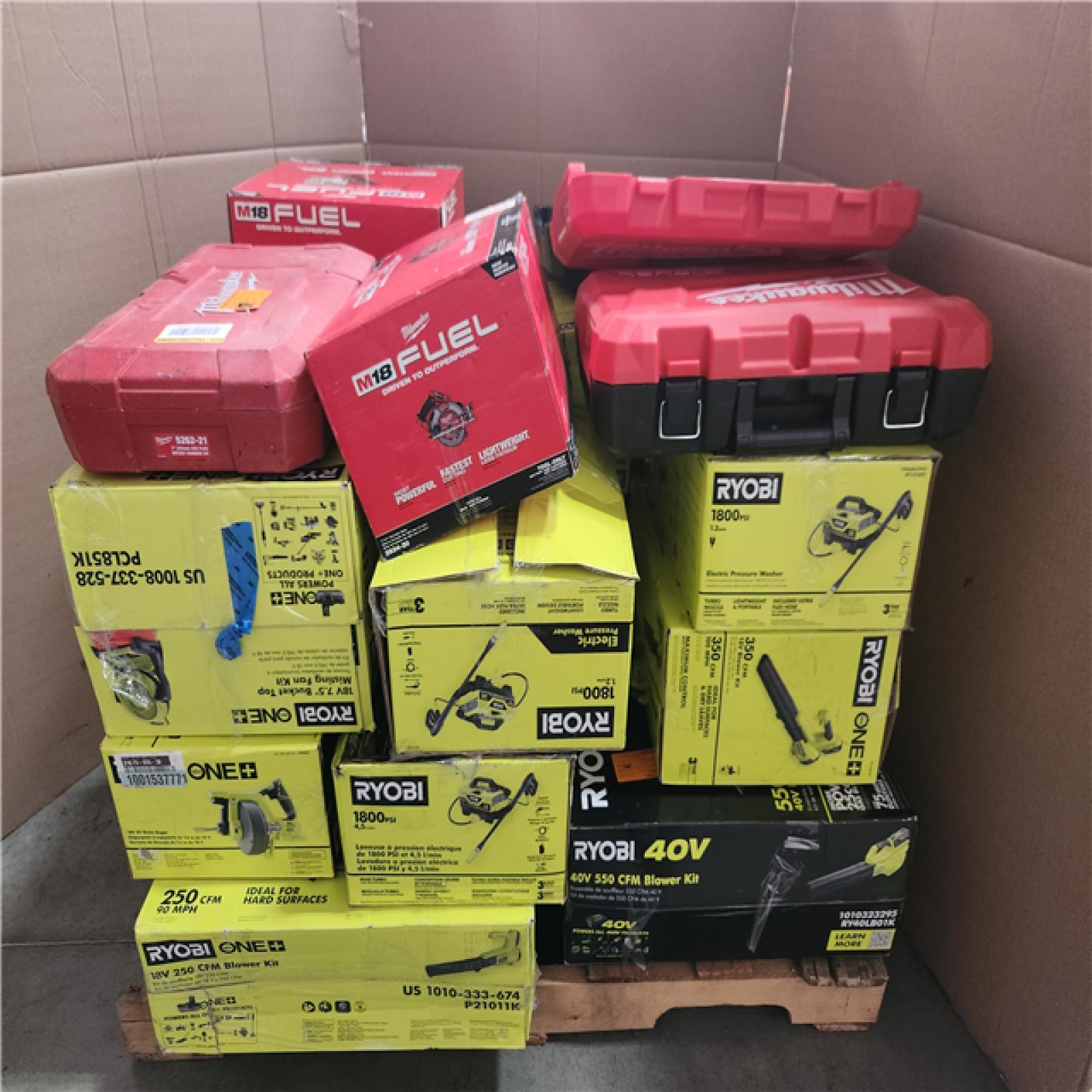 CALIFORNIA AS-IS TOOL PALLET