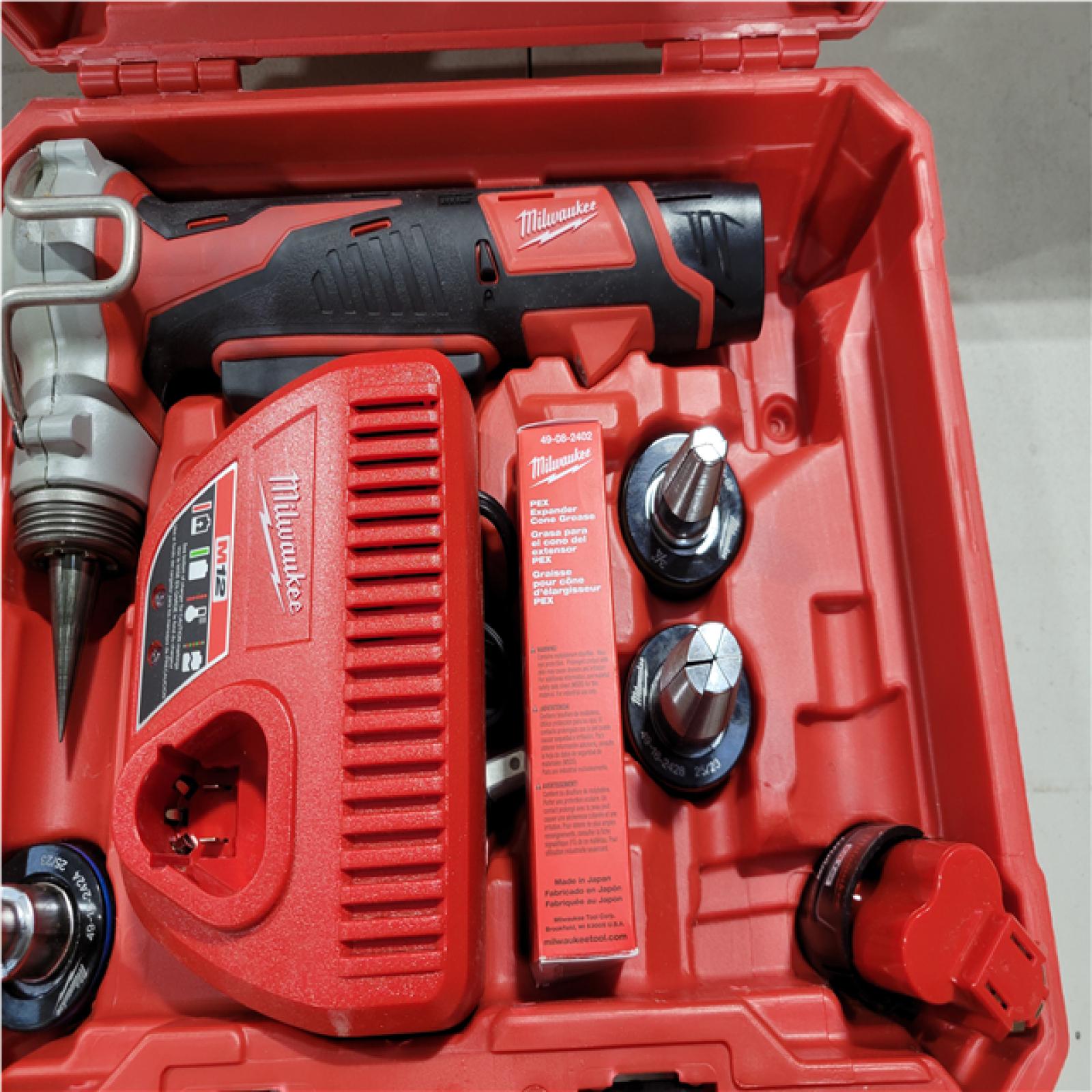 CALIFORNIA AS-IS MILWAUKEE M12 PEX EXPANDER KIT