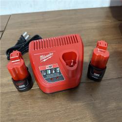 California AS-IS Milwuakee M12 PEX Expander Kit  Includes (2) Batteries  Charger & Hard Case