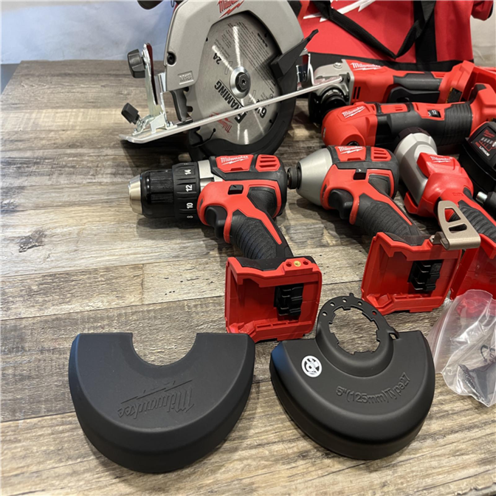 AS-IS Milwaukee 18-Volt Lithium-Ion Cordless (6-Tool) Combo Kit