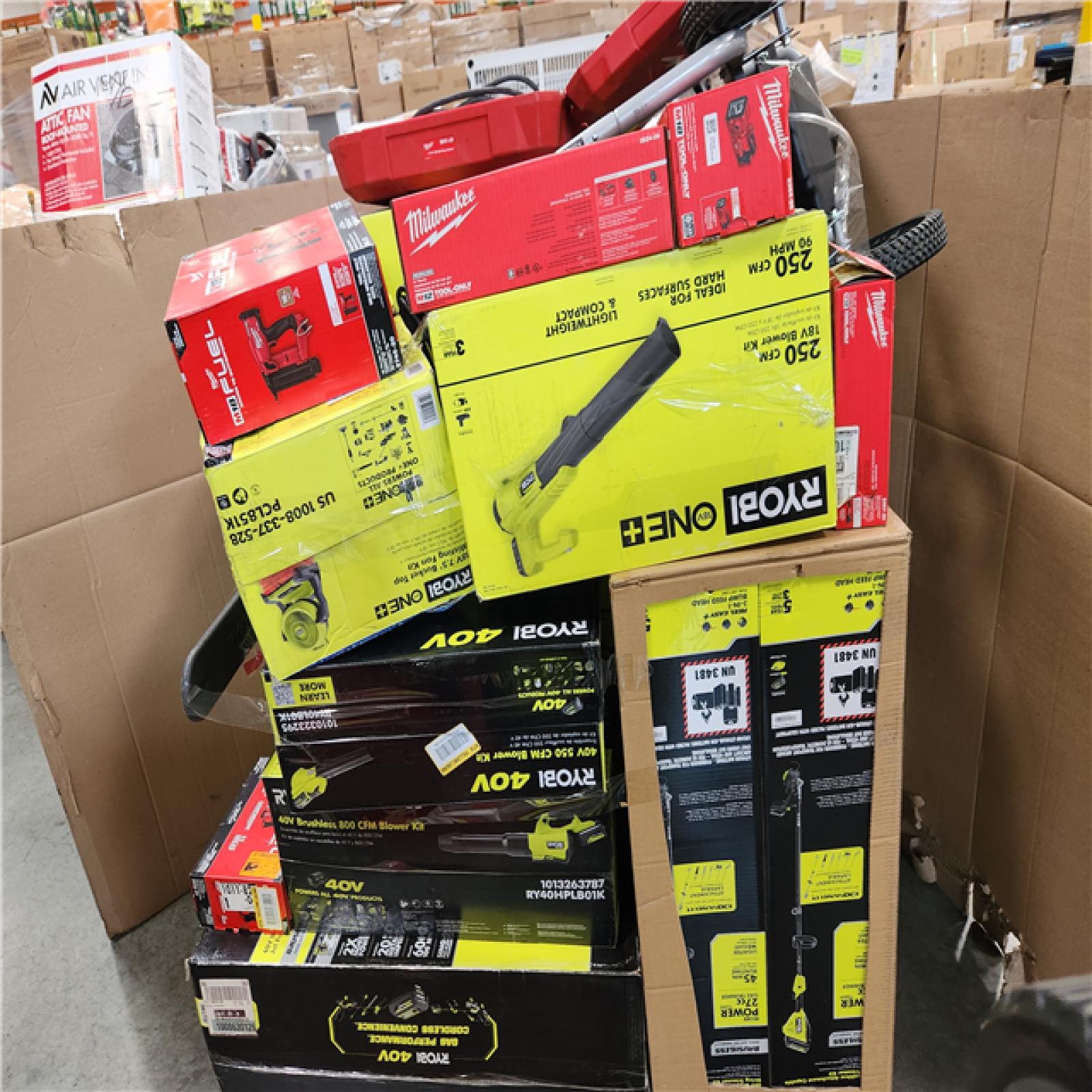 CALIFORNIA AS-IS TOOL PALLET