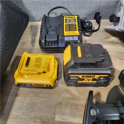 HOUSTON LOCATION - AS-IS (APPEARS LIKE NEW) DEWALT 20-Volt MAX Lithium-Ion Cordless 7-Tool Combo Kit with 2.0 Ah Battery, 5.0 Ah Battery and Charger