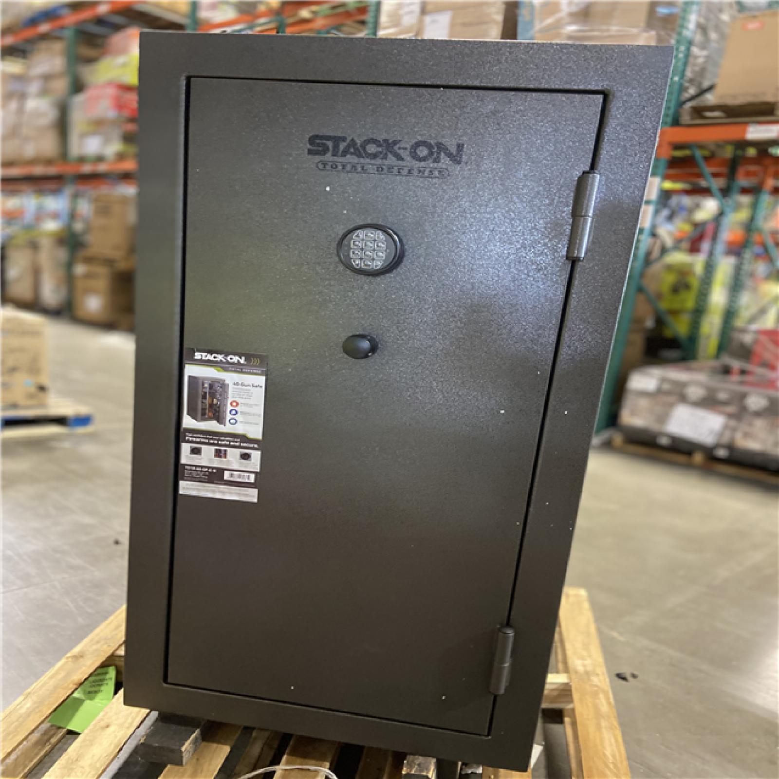 DALLAS LOCATION - Total Defense 40-Gun Fire/Waterproof Safe with Electronic Lock and Door Storage