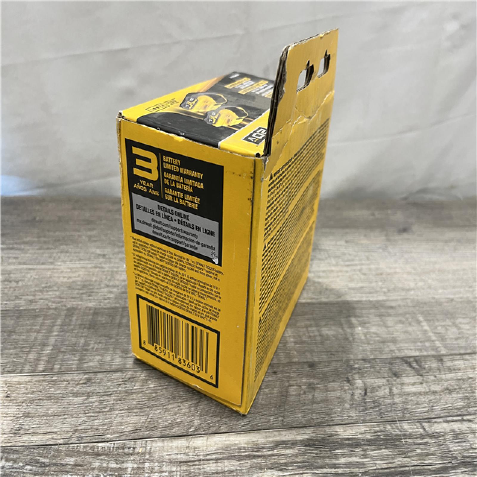 NEW - DEWALT 20V MAX XR POWERSTACK Lithium-Ion 5.0Ah Battery (2 -Pack)