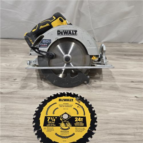 AS-IS DeWalt 20V MAX Cordless 7-1/4 in. Sidewinder Style Circular Saw (Tool Only)