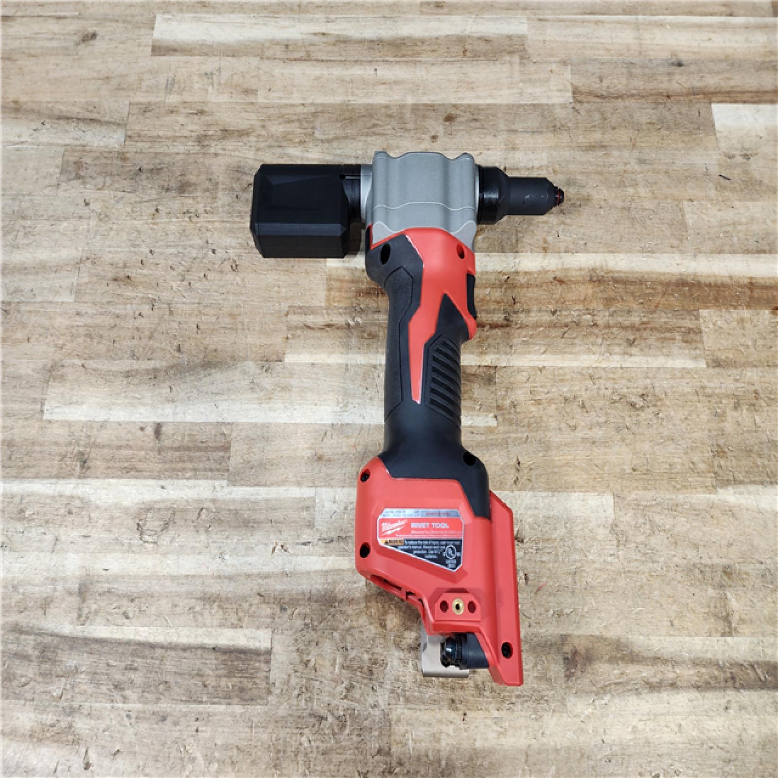 HOUSTON LOCATION - AS - IS Milwaukee 12-Volt Lithium-Ion Cordless Rivet Tool (Tool-Only)