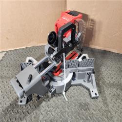 HOUSTON LOCATION - AS-IS Milwaukee M18 FUEL 7-1/4 in. Cordless Brushless Dual-Bevel Sliding Compound Miter Saw (TOOL ONLY)