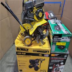 CALIFORNIA AS-IS OUTDOOR POWER EQUIPMENT