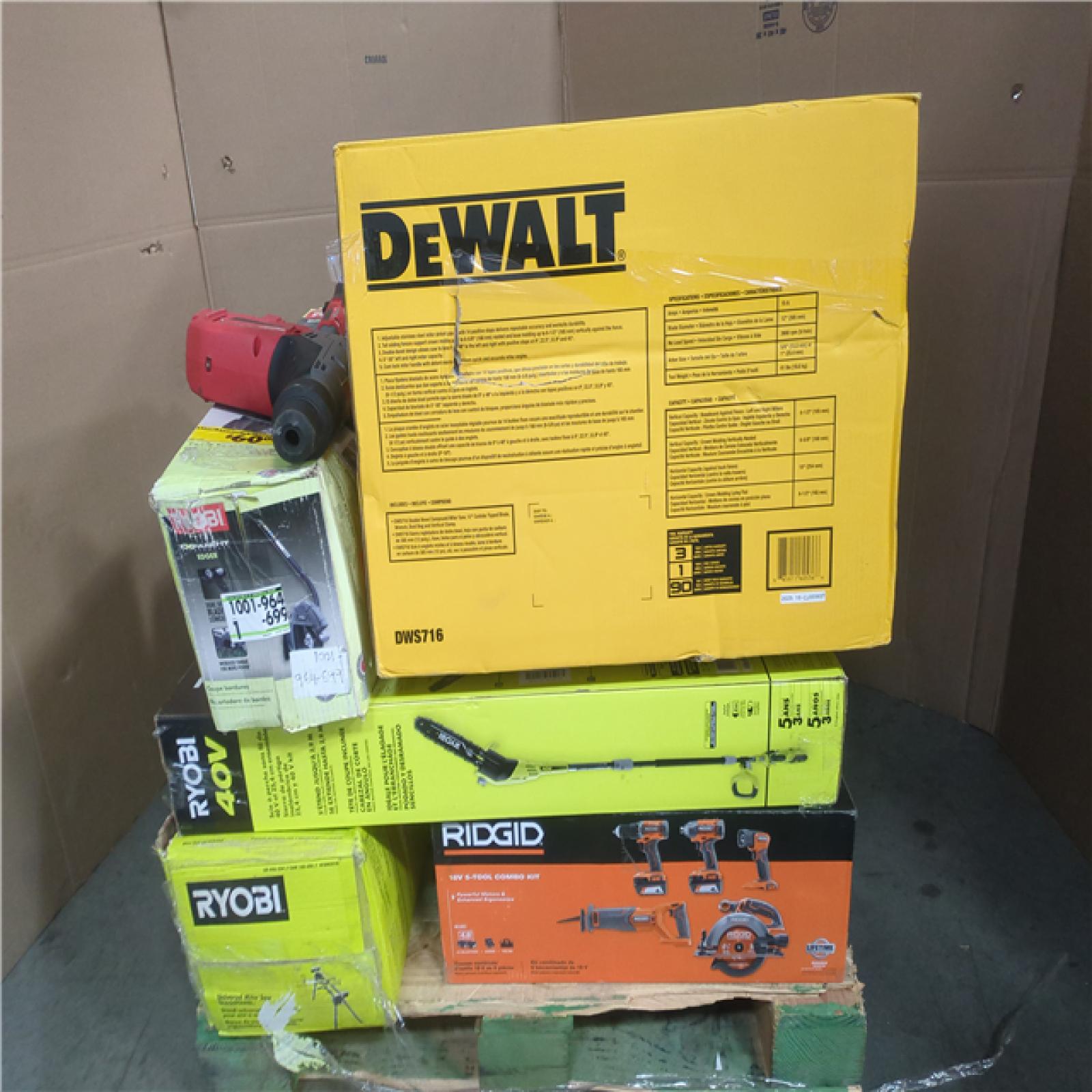 CALIFORNIA AS-IS TOOL PALLET