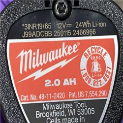 AS-IS Milwaukee FUEL 12-Volt Lithium-Ion Brushless Cordless Hammer Drill and Impact Driver Combo Kit