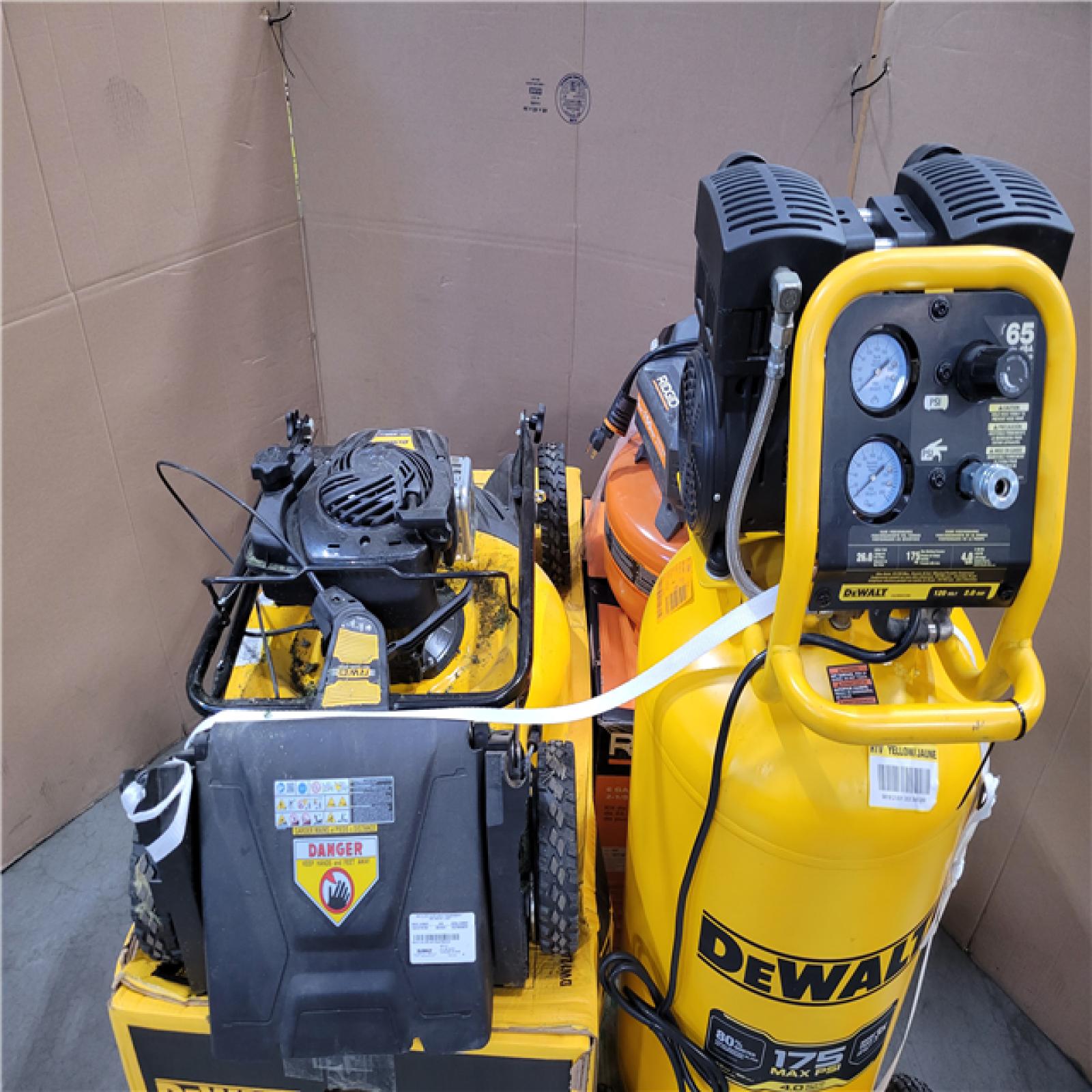 CALIFORNIA AS-IS OUTDOOR POWER EQUIPMENT
