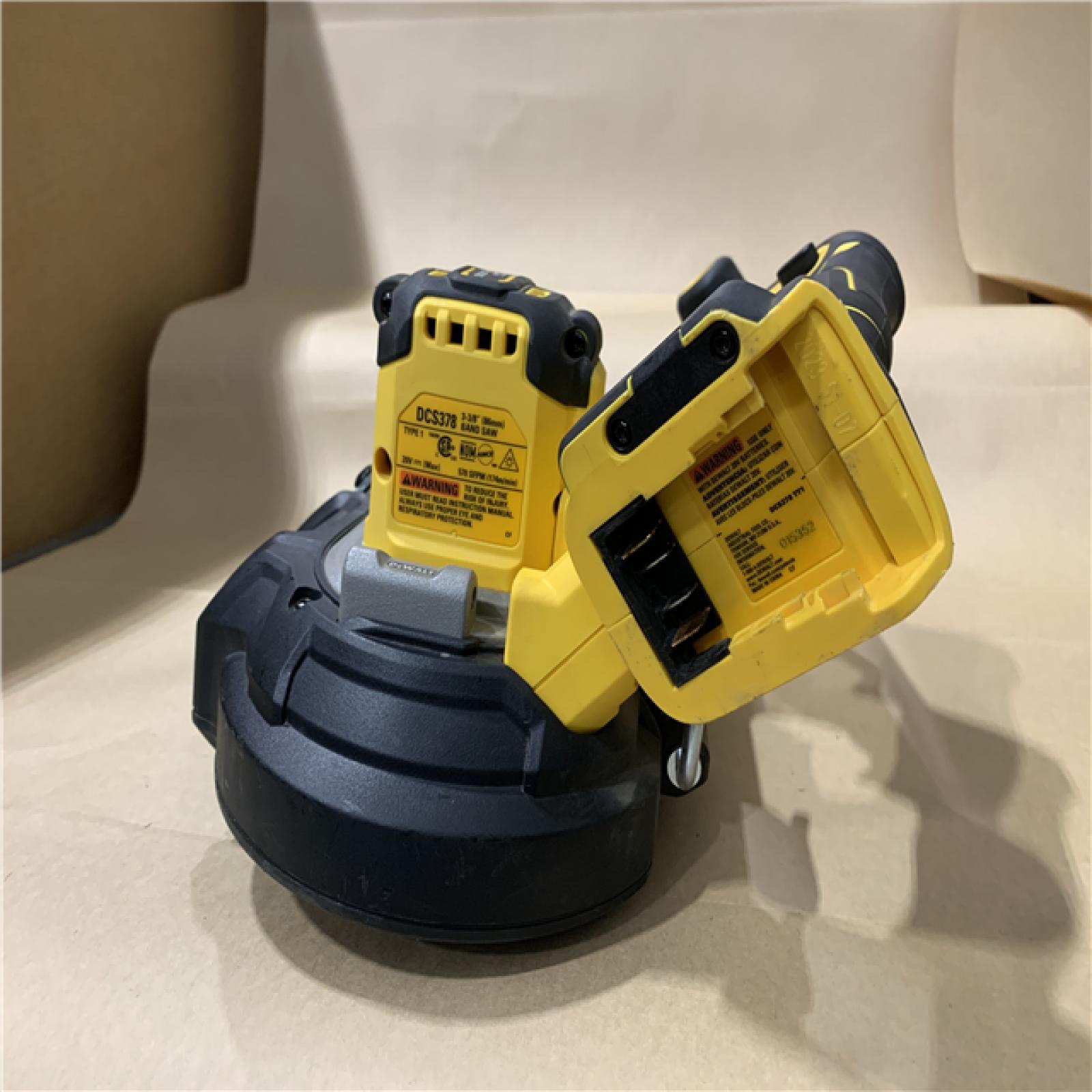 DEWALT 20-Volt MAX 3-3/8 in. Cordless Brushless Bandsaw (Tool-Only)