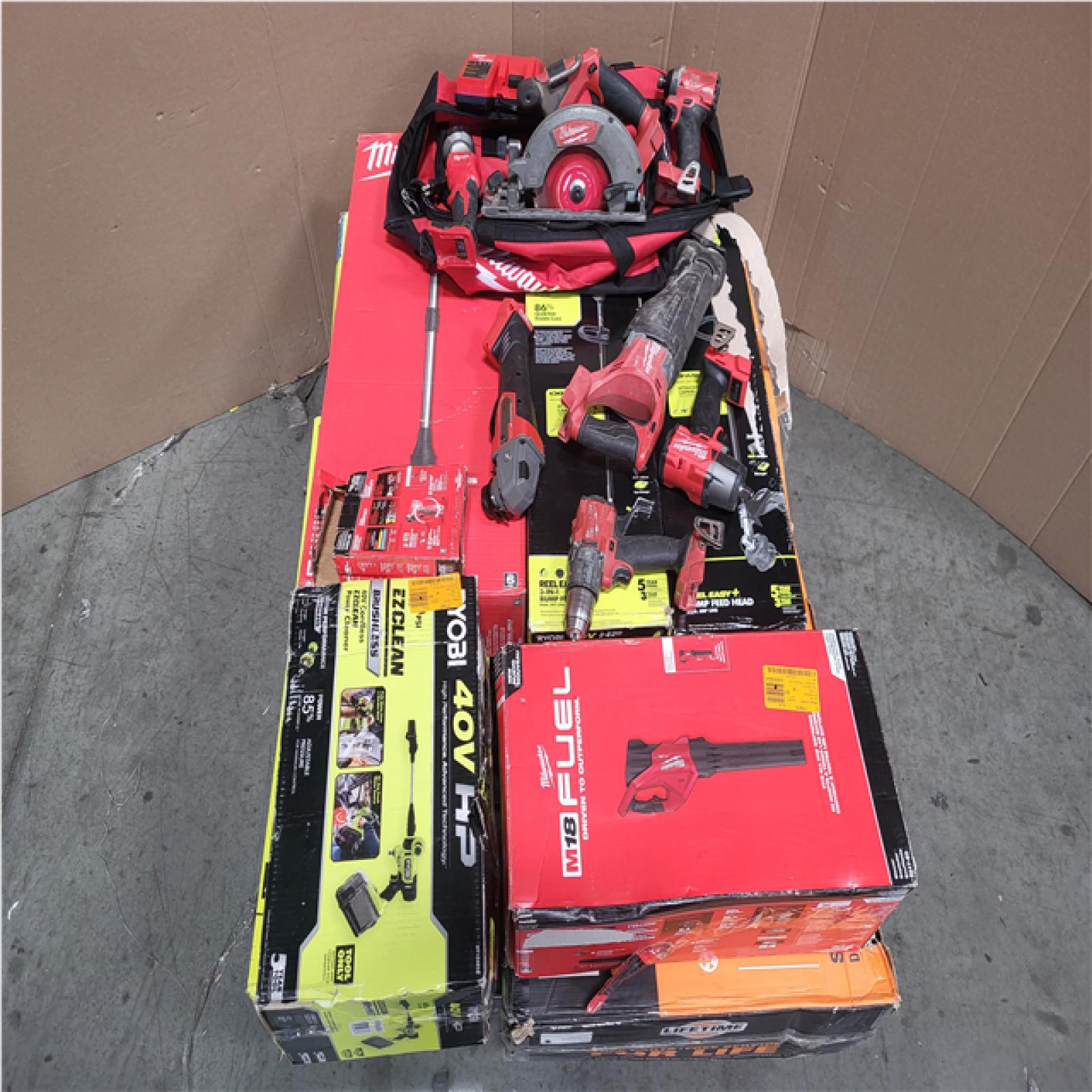 CALIFORNIA AS-IS TOOL PALLET